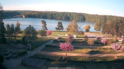 Přehrada, hráz, pláž