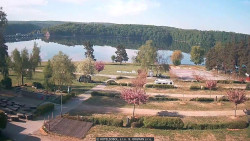 Přehrada, hráz, pláž