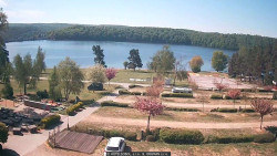 Přehrada, hráz, pláž