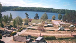 Přehrada, hráz, pláž