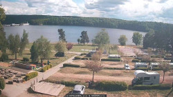 Přehrada, hráz, pláž