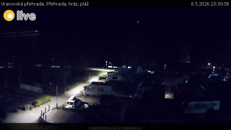 Vranovská přehrada - Přehrada, hráz, pláž - 8.5.2026 v 23:30