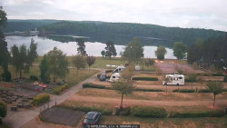 Přehrada, hráz, pláž
