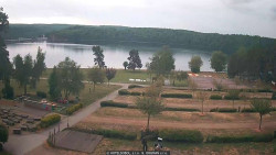 Přehrada, hráz, pláž