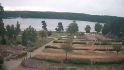 Přehrada, hráz, pláž
