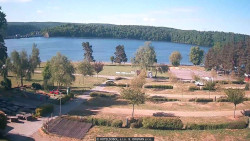 Přehrada, hráz, pláž