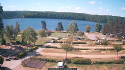 Přehrada, hráz, pláž