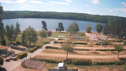 Přehrada, hráz, pláž