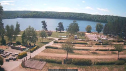 Přehrada, hráz, pláž