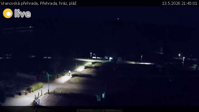 Vranovská přehrada - Přehrada, hráz, pláž - 13.5.2026 v 21:45