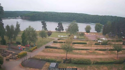 Přehrada, hráz, pláž