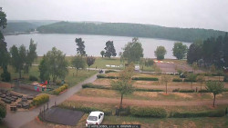 Přehrada, hráz, pláž