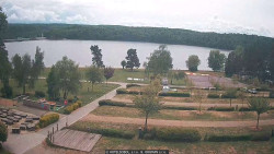 Přehrada, hráz, pláž