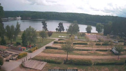 Přehrada, hráz, pláž