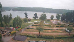 Přehrada, hráz, pláž