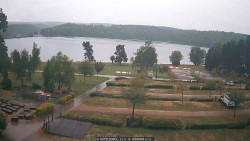 Přehrada, hráz, pláž