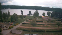 Přehrada, hráz, pláž