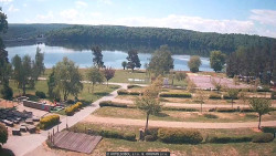 Přehrada, hráz, pláž