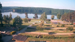 Přehrada, hráz, pláž