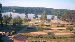 Přehrada, hráz, pláž
