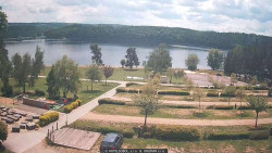 Přehrada, hráz, pláž