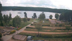 Přehrada, hráz, pláž