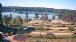 Přehrada, hráz, pláž