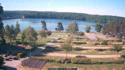 Přehrada, hráz, pláž
