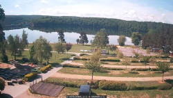 Přehrada, hráz, pláž