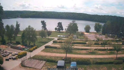 Přehrada, hráz, pláž
