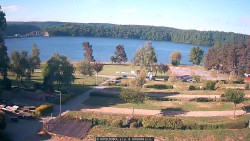 Přehrada, hráz, pláž