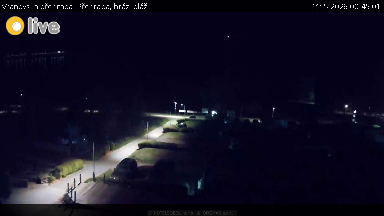 Vranovská přehrada - Přehrada, hráz, pláž - 22.5.2026 v 00:45