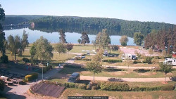 Přehrada, hráz, pláž