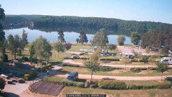 Přehrada, hráz, pláž