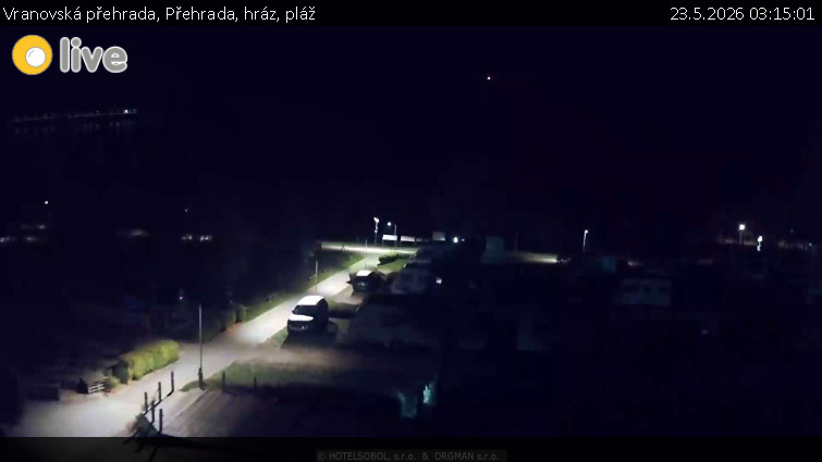 Vranovská přehrada - Přehrada, hráz, pláž - 23.5.2026 v 03:15