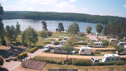 Přehrada, hráz, pláž