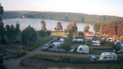 Přehrada, hráz, pláž