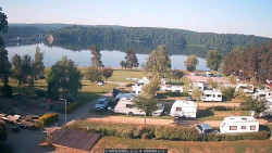 Přehrada, hráz, pláž