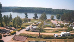 Přehrada, hráz, pláž