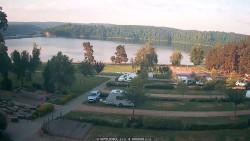 Přehrada, hráz, pláž