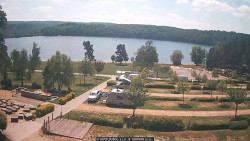 Přehrada, hráz, pláž