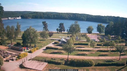Přehrada, hráz, pláž