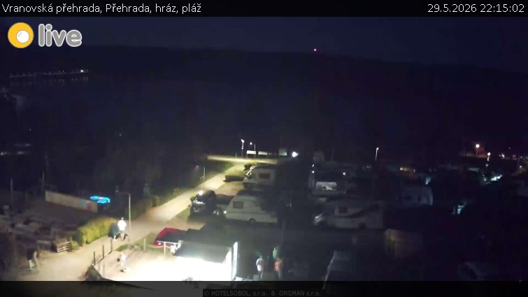 Vranovská přehrada - Přehrada, hráz, pláž - 29.5.2026 v 22:15