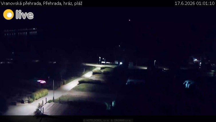 Vranovská přehrada - Přehrada, hráz, pláž - 17.6.2026 v 01:01
