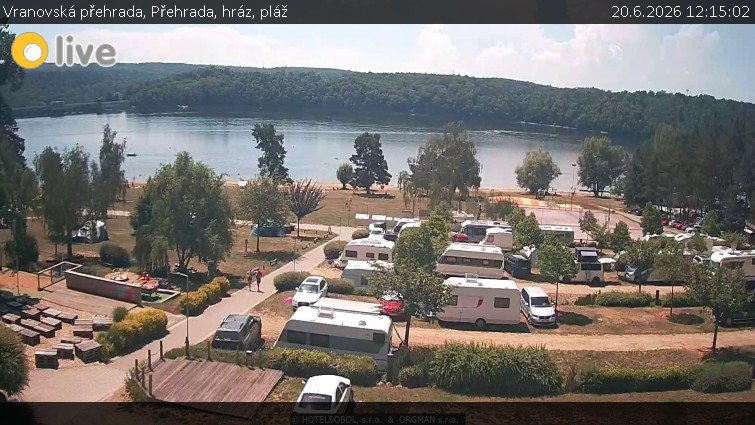 Vranovská přehrada - Přehrada, hráz, pláž - 20.6.2026 v 12:15