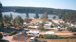 Přehrada, hráz, pláž