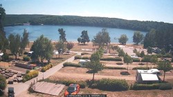 Přehrada, hráz, pláž