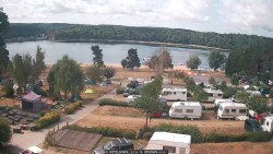 Přehrada, hráz, pláž