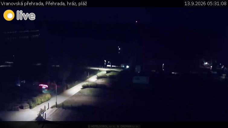 Vranovská přehrada - Přehrada, hráz, pláž - 13.9.2026 v 05:31