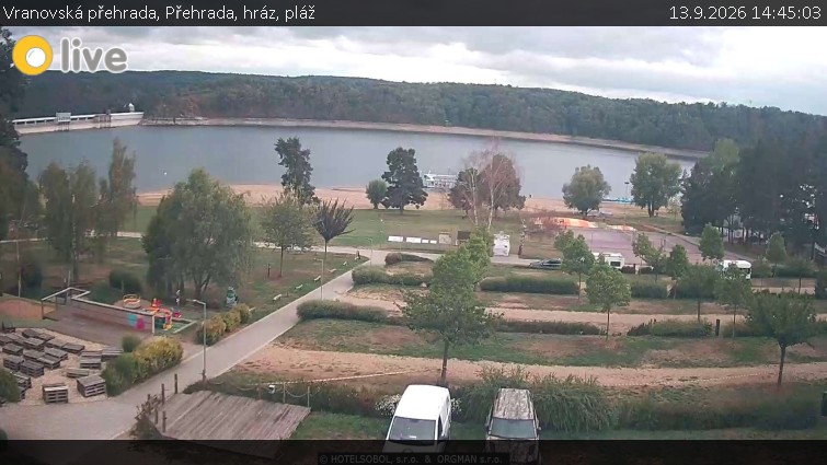 Vranovská přehrada - Přehrada, hráz, pláž - 13.9.2026 v 14:45